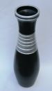 Bodenvase Keramik Schwarz - Silber - ca.60 CM - Modell: "Black Pearl"